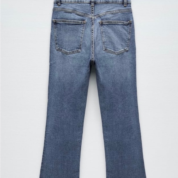 Zara cropped flare size 4 NWT - Picture 5 of 5